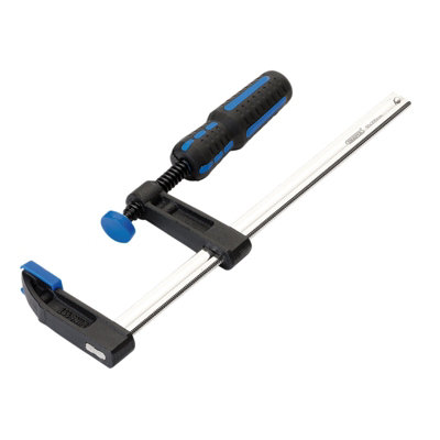 Draper Soft Grip F-Clamp200mm 18944 from B&Q
