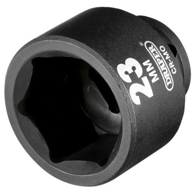Draper 20172 Draper Hi-Torq Impact Socket3/8" Sq. Dr.23mm from B&Q