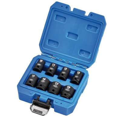 Draper Draper Hi-Torq Metric Impact Socket Set3/8" Sq. Dr. (8 Piece) 20203 from B&Q