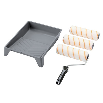 Draper 20945 Medium Pile Polyester Paint Roller Set with Soft Grip (5 Piece) - Image 9