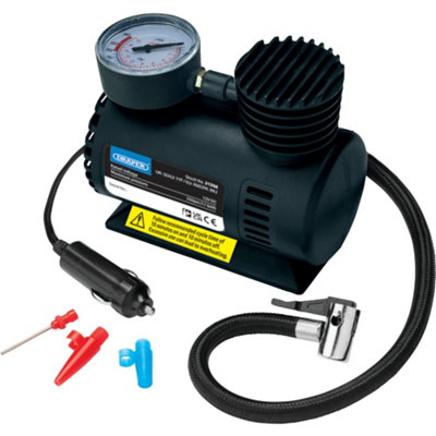 Draper Ac12va 12V Mini Air Compressor And Accessory Kit - Image 7