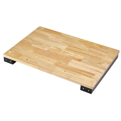 Draper Bunker Modular Hardwood Worktop For Stock No. 23634 23636 from B&Q