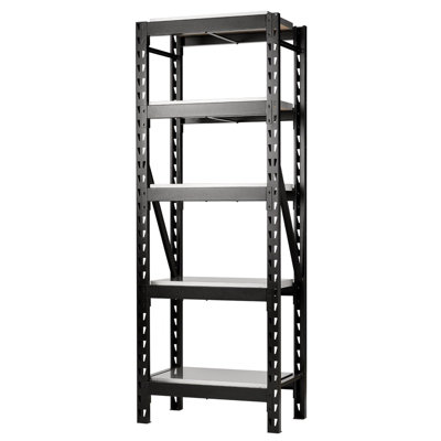 Draper Bunker 22 Piece Modular 5 Tier Racking With Stainless Steel Shelving750mm 28000 from B&Q