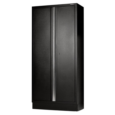 Draper Bunker Modular Tall Floor Cabinet, 2 Door, 4 Drawer (915Mm) 28088 Black