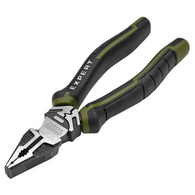 Draper 28516 Draper Expert High Leverage Combination Pliers175mm from B&Q
