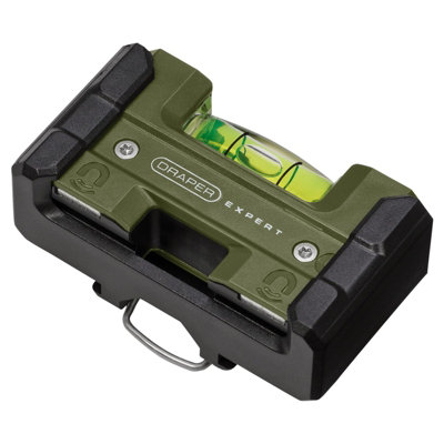 Draper Expert Pocket Spirit Level 78mm Magnetic Compact Precision Level Tool from B&Q