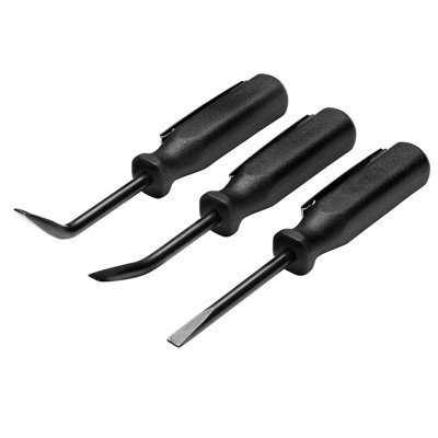 Draper 3 Piece Mini Pry Bar Set Black - Image 9