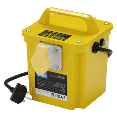 Draper 110V Portable Transformer1.5Kva from B&Q
