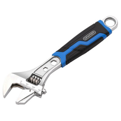 Draper 03668 Reversible Adjustable Wrench208mm from B&Q