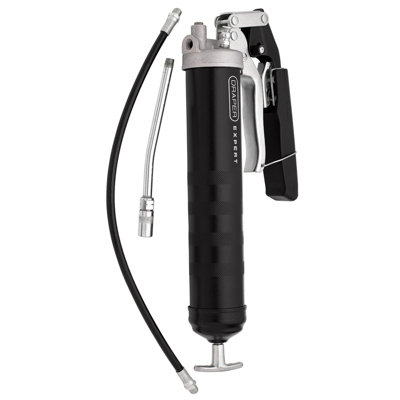 Draper Expert Pistol & Lever Action Grease Gun 650Cc Dual Outlet 450mm Hose from B&Q