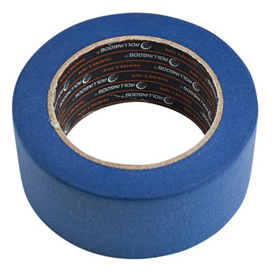 Draper 09660 Rollingdog Painters-Shield 8482 Blue Masking Tape50M X 48mm from B&Q