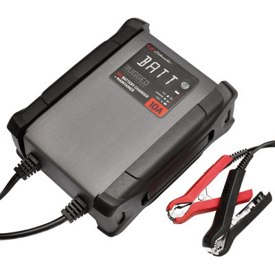 Draper Schumacher Spx460 Rugged 12V Battery Charger And Maintainer, 10A 13101