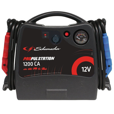 B&Q -  Schumacher Propulstation 12V Start Booster And Docking Station1200Ca