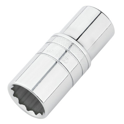 Draper 22423 Draper Expert Hi-Torq 12-Point Metric Deep Socket1/2" Sq. Dr.23mm from B&Q