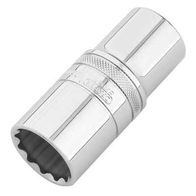 Draper 22424 Draper Expert Hi-Torq 12-Point Metric Deep Socket1/2" Sq. Dr.25mm from B&Q