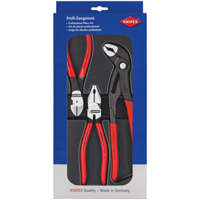 Draper 25017 Knipex 00 20 10 Power Set1X 02 01 1801X 87 01 2501X 74 01 160 from B&Q