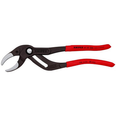 Draper 25655 Knipex 81 01 250 Sb Siphon And Connector Pliers250mm (Self-Service Card/blister) from B&Q