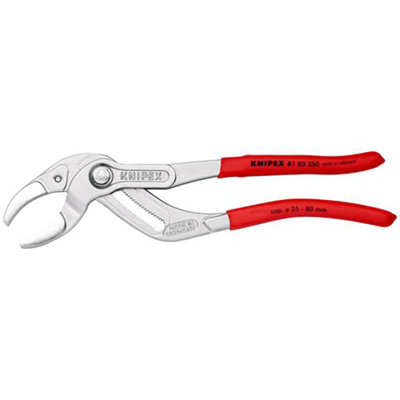 Draper 25661 Knipex 81 03 250 Sb Siphon And Connector Pliers250mm (Self-Service Card/blister) from B&Q