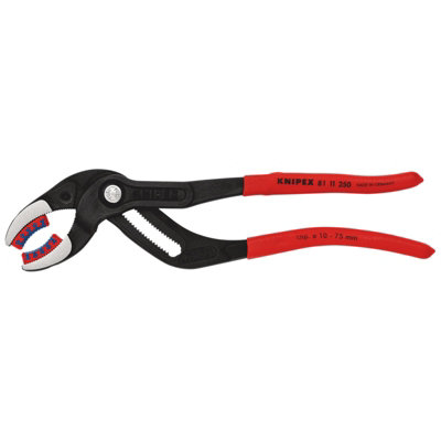 Draper Knipex 81 11 250 Sb Siphon And Connector Pliers250mm (Self-Service Card/blister) from B&Q