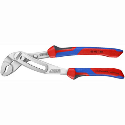 Draper 26010 Knipex 88 05 180 Alligator Water Pump Pliers180mm from B&Q