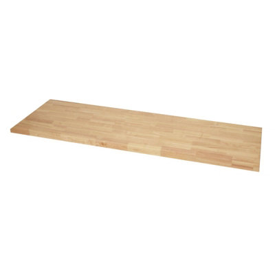 Draper Bunker Modular Hardwood Worktop680mm from B&Q