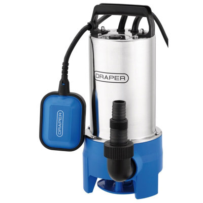 Draper 230V Dirty Water Pump With Float Switch330L/min1100W from B&Q