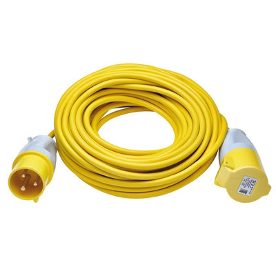Draper Defender 110V Arctic Extension Lead2.5mm232A25M