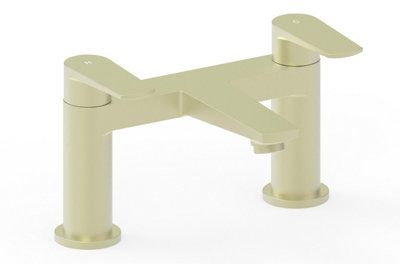 Iflo Ottawa Bath FillerBrushed Brass from B&Q