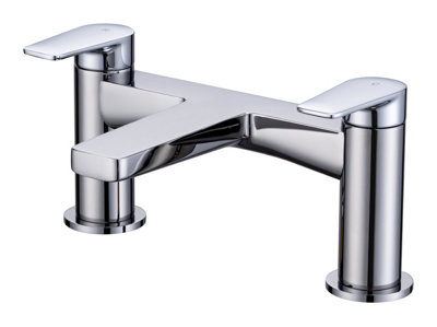 Iflo Quebec Bath FillerChrome from B&Q