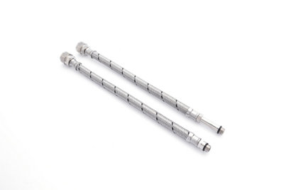 Plumbright Compression 15mm X M10 Monobloc Tails (300mm Length Pair) Dg10E-Cp-018 from B&Q