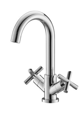 Iflo Calm Basin Mixer TapChrome from B&Q