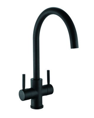 Iflo Kisdon Kitchen Monobloc Mixer Tap Swivel Spout from B&Q