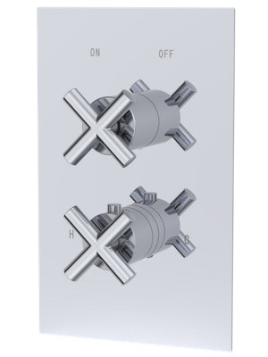 Iflo Calm 1 Way Thermostatic Concealed Shower Valve from B&Q