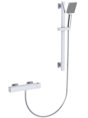 Iflo Piddington Oneway Thermostatic ShowerChrome from B&Q