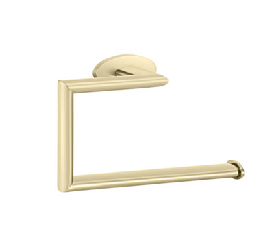 B&Q -  Kenora Towel Ring Brushed Brass