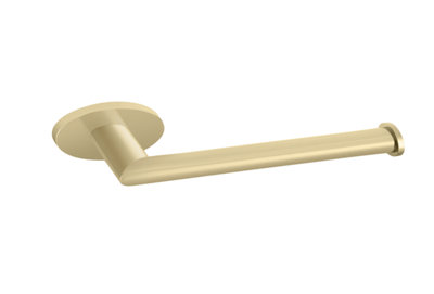B&Q -  Kenora Brass Toilet Paper Holder