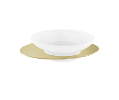 B&Q -  Kenora Soap Dish Holder Brushed Brass