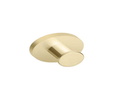 Iflo Kenora Wall Mounted Single Towel And Robe Hook from B&Q