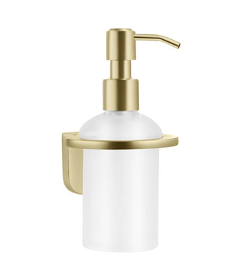 B&Q -  Albany Brushed Brass Lotion Pump