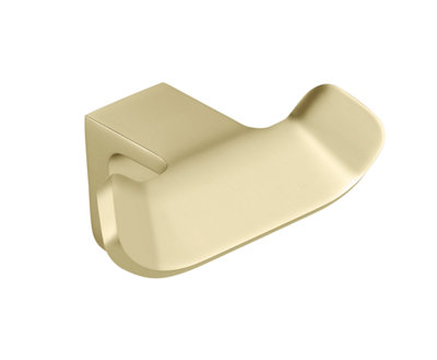 Iflo Albany Wall Mounted Single Bathroom Robe Hook from B&Q