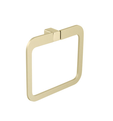 Iflo Ottawa Wall Mounted Circular Bathroom Towel Ring from B&Q