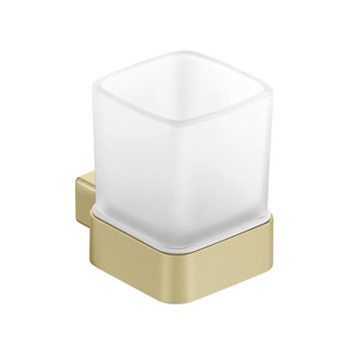 B&Q -  Ottawa Tumbler Brass 43530