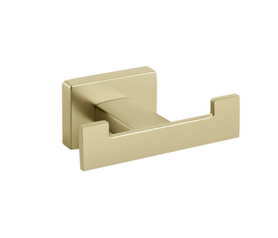 Iflo Quebec Bathroom Robe Hook Wall-Mounted Fitting from B&Q