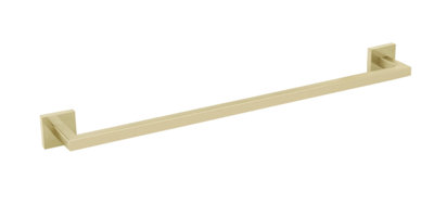 B&Q -  Kipawa Towel Rail 600mm Brushed Brass