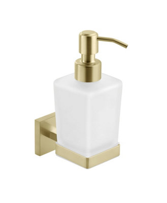 B&Q -  Kipawa Brushed Brass Lotion Pump