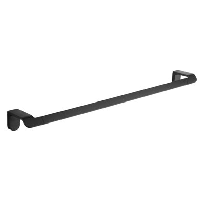 B&Q -  Albany Towel Rail 600mm Black