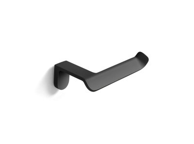 B&Q -  Albany Black Toilet Paper Holder