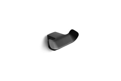 B&Q -  Albany Black Bathroom Robe Hook