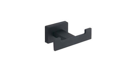 Iflo Quebec Wall Mounted Contemporary Bath Robe Hook from B&Q