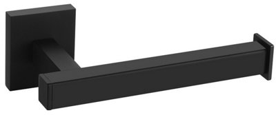 Iflo Kipawa Toilet Paper Holder Black from B&Q